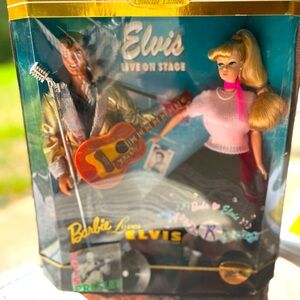 Mattel 1996 Live On Stage Barbie Loves Elvis New Direct From Graceland unopened
